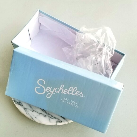 NIB Seychelles Survival Suede Woven Mules in Yellow Women Size 10 NWOT NEW! - Picture 14 of 16